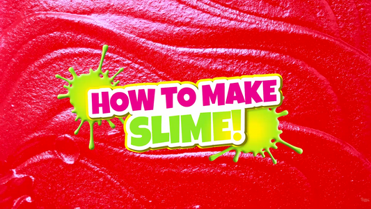 Monty the Monstar Instant Slime powder preparation guide
