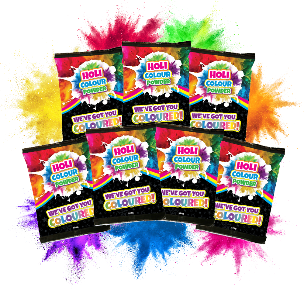 Colour Powder 100g Paper Bags – No Plastic