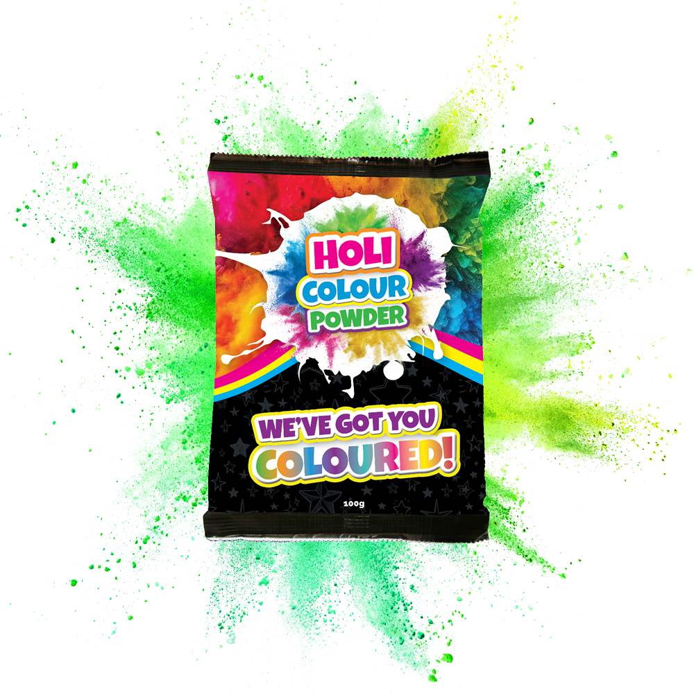 Colour Powder 100g Paper Bags – No Plastic
