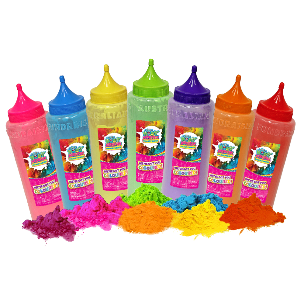 3.5kg Colour Powder Bottle Pack 7 x 500g